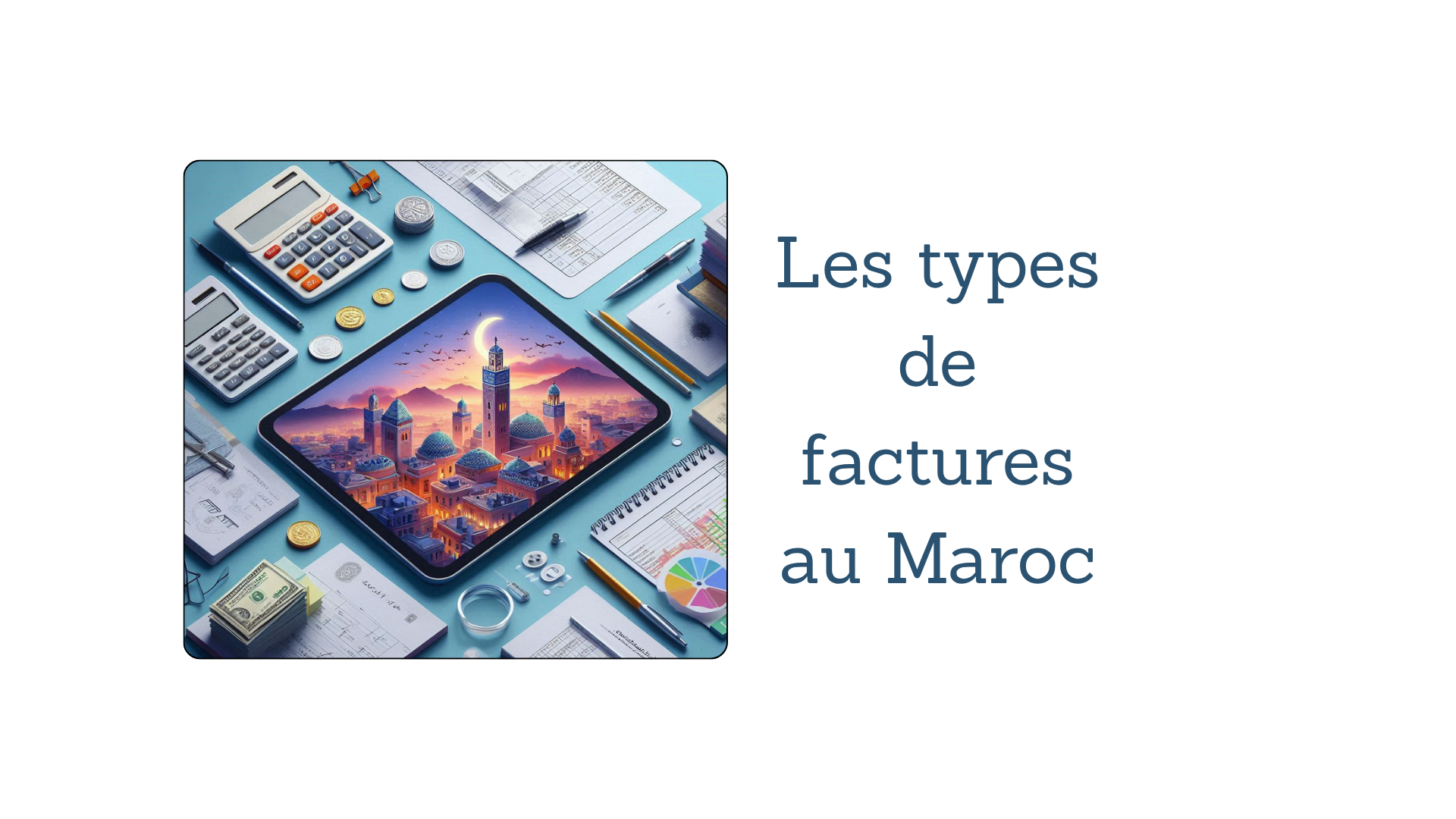Les types de factures au maroc