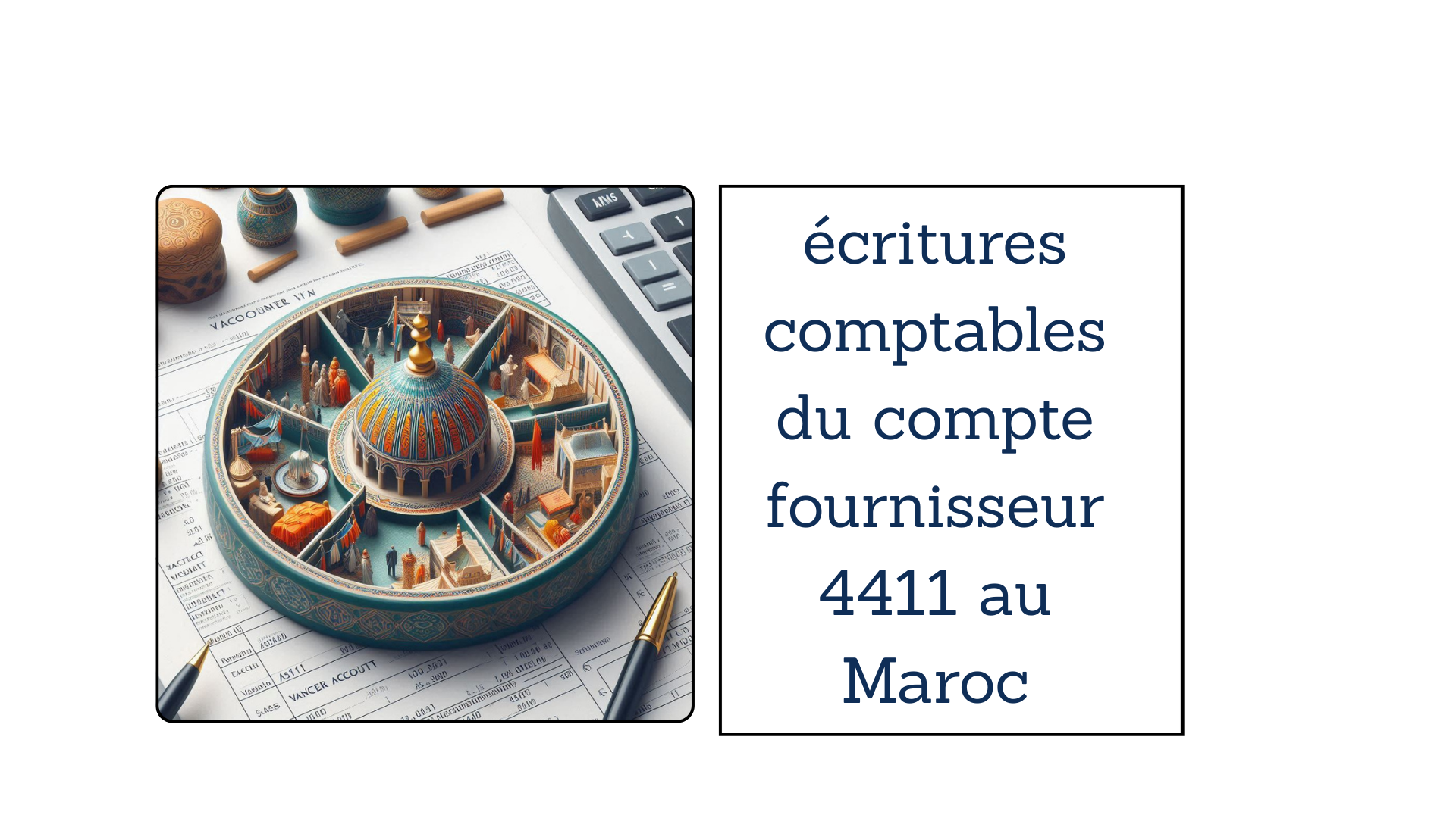 le compte fournisseur 4411